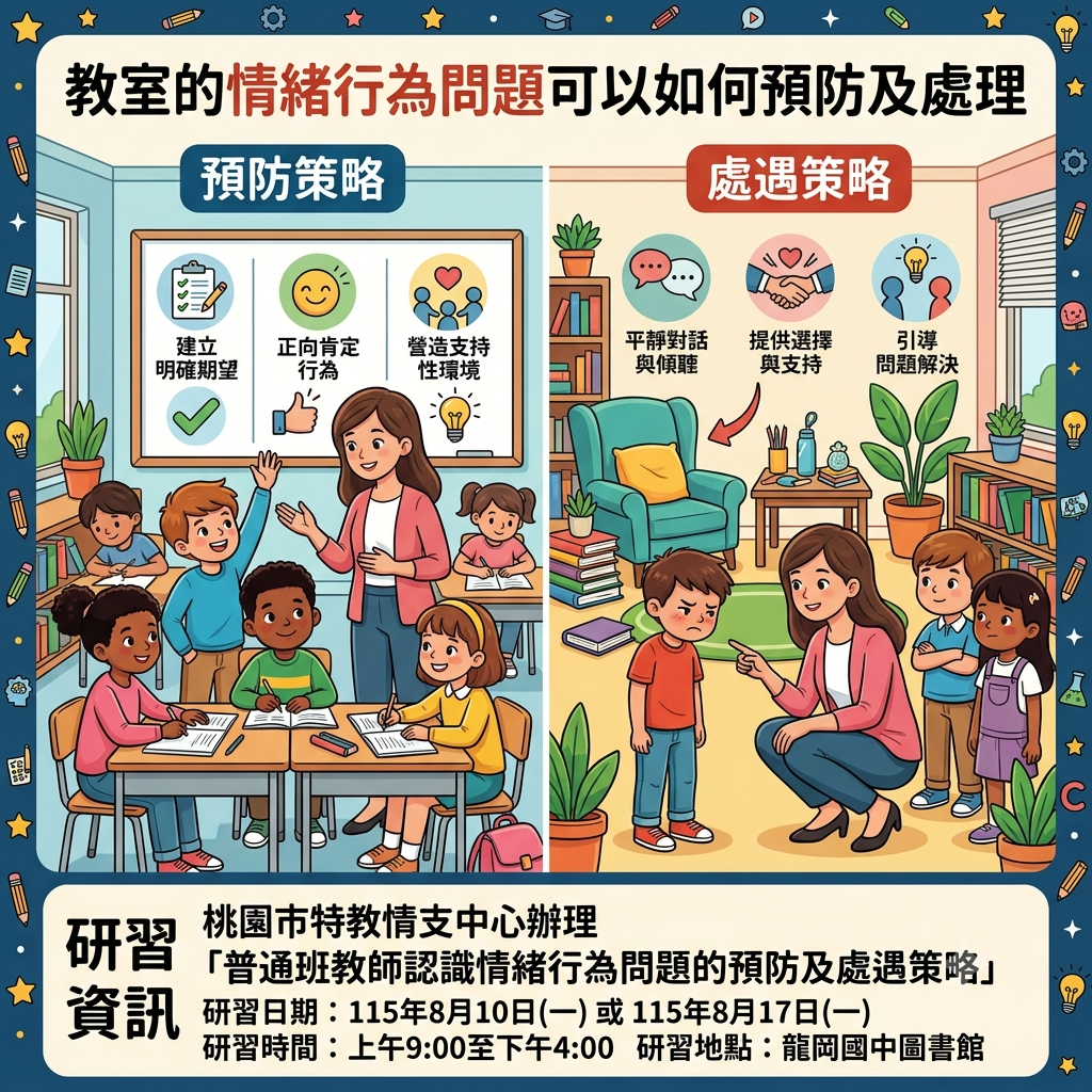 115普師認識情緒行為問題的預防及處遇策略